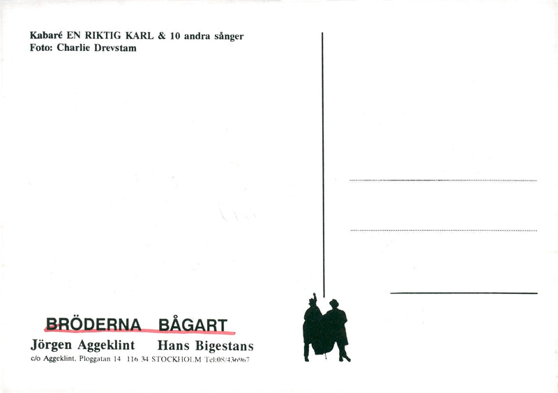 BrÃ¶derna BoÃ¥gart music group - Vintage Photograph