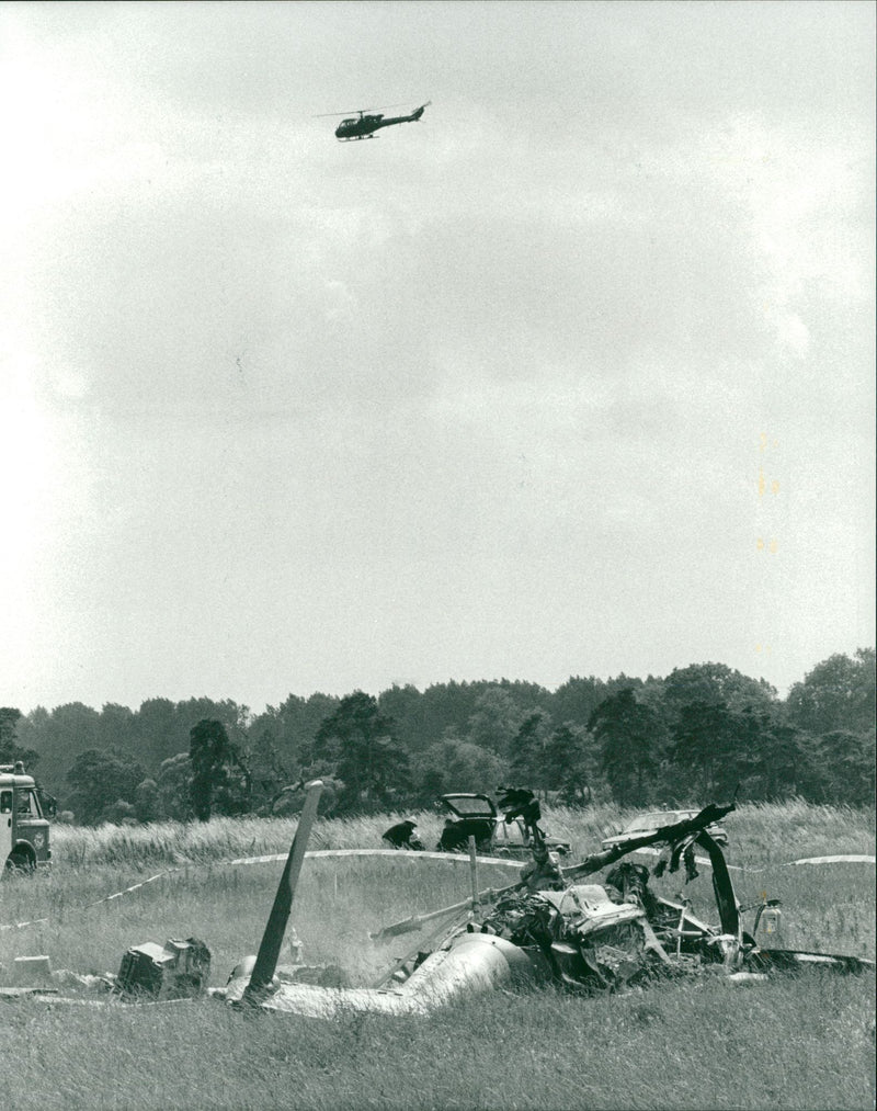 Lynx Helicopter - Vintage Photograph