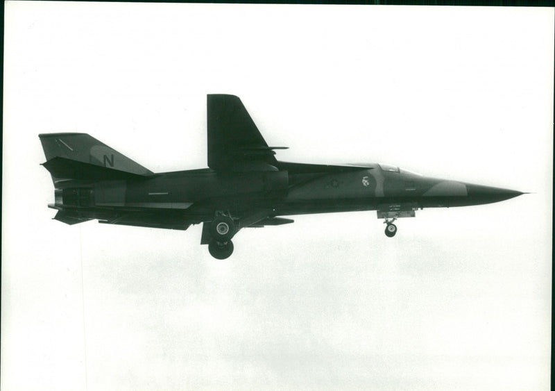 RAF Lakenheath F1-11 - Vintage Photograph