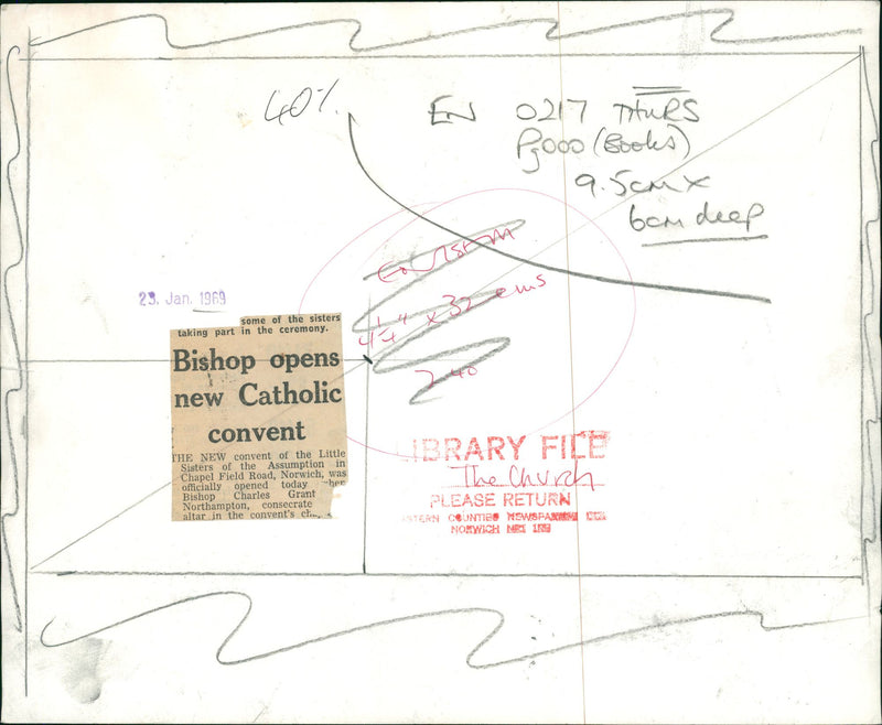 Little Sisters of the Assumption in Chapel Field Road. - Vintage Photograph