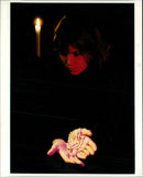 Stigmata where the bleeding wounds of Christ's crucifixion. - Vintage Photograph