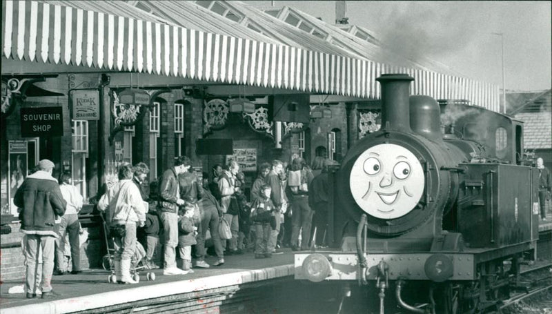 Thomas the Tank of Sheringham Railway. - Vintage Photograph