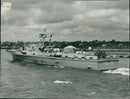 West German Navy Fast Patrol Boat Squadron. - Vintage Photograph