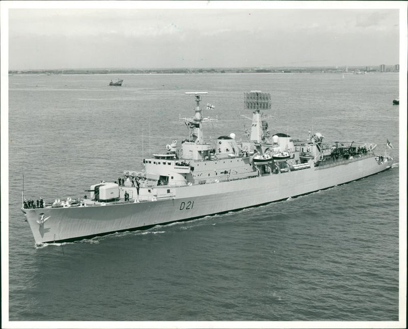 HMS Norfolk - Vintage Photograph