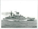 HMS Newcastle - Vintage Photograph