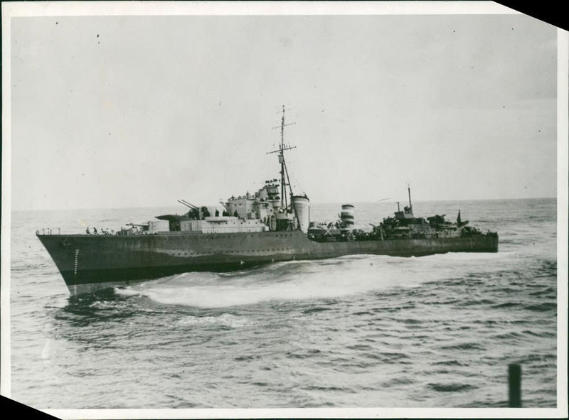 H.M.S Zulu - Vintage Photograph