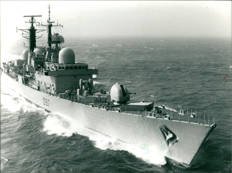 HMS Edinburgh - Vintage Photograph