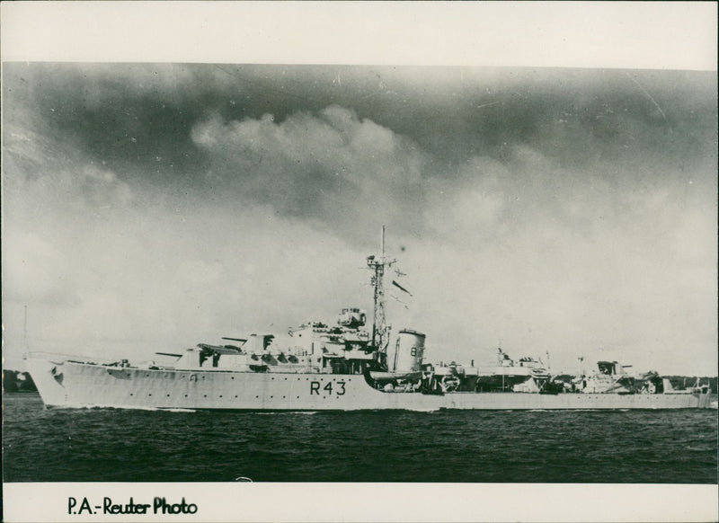 Ship: Comus - Vintage Photograph