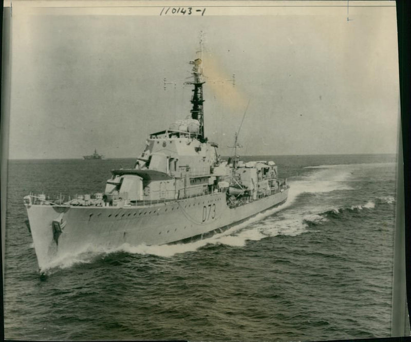 Ship: H.M.S Cavalier - Vintage Photograph