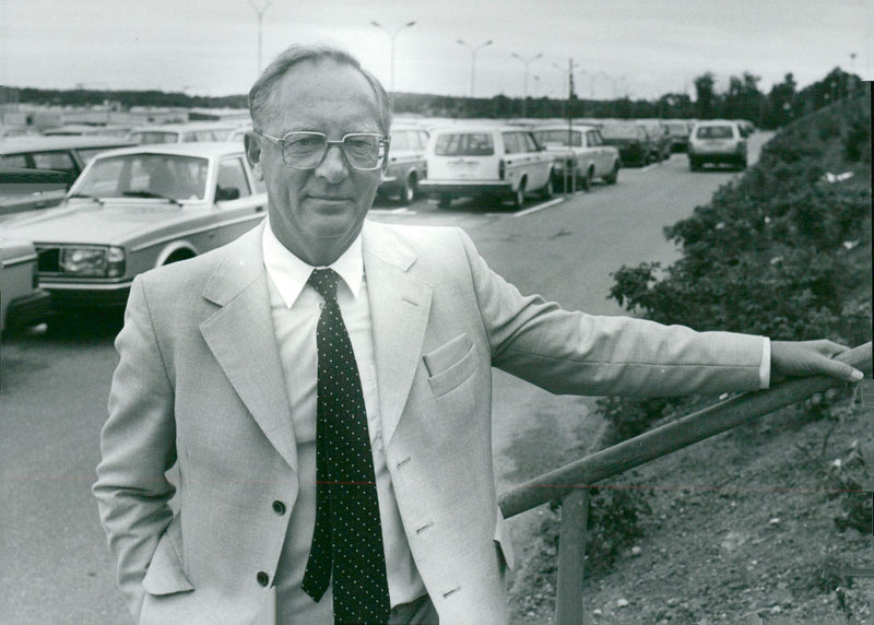 1985 VOLVO HAKAN FRISINGER BOARDS GOTHENBURG HENRIK GRONBERG FROM SWEDEN - Vintage Photograph