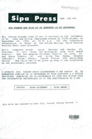 Mia Farrow together with his son Isaiah Justus Farrow - Vintage Photograph