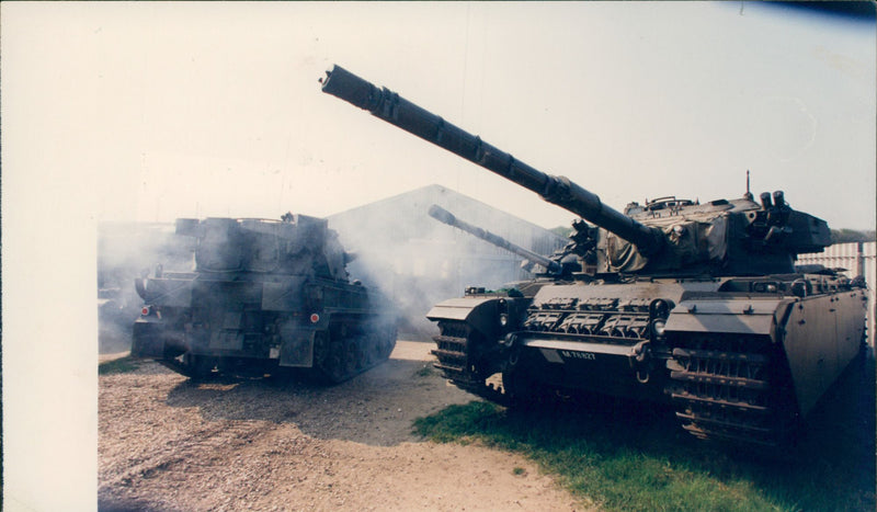 Mucklebugch Collection Chieftain Tank and Abbott. - Vintage Photograph