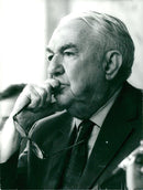 Sam Ervin, American Democratic Politician and Lawyer - Vintage Photograph