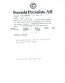 Marie Fredriksson - Vintage Photograph