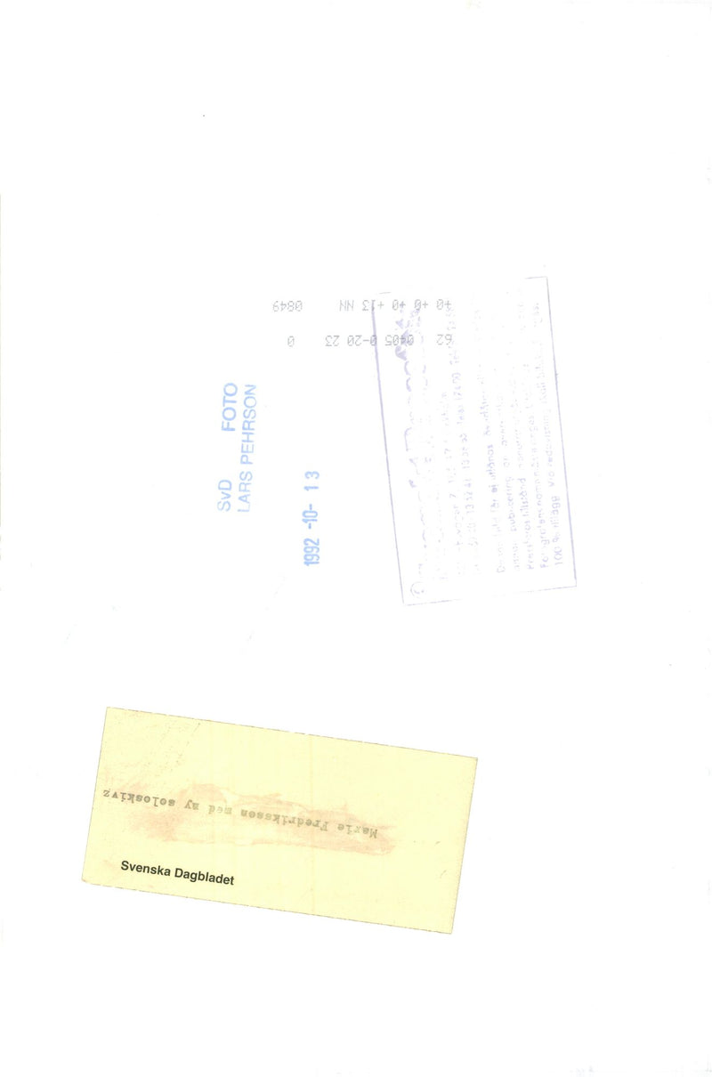 Marie Fredriksson - Vintage Photograph