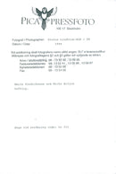 Marie Fredriksson - Vintage Photograph