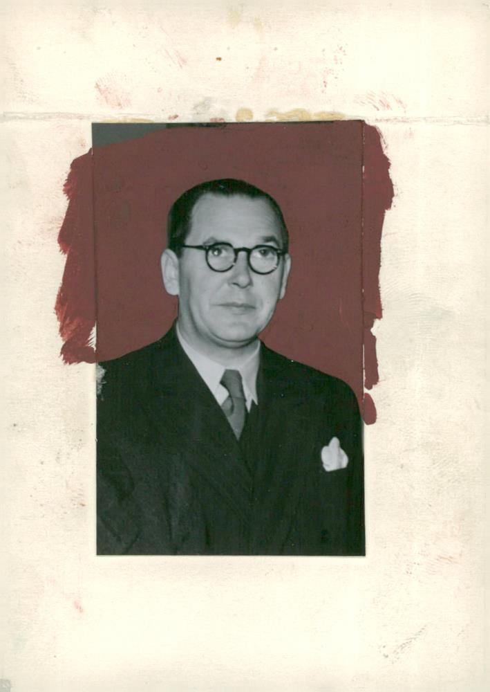 K. A. Fagerholm, Finnish politician - Vintage Photograph