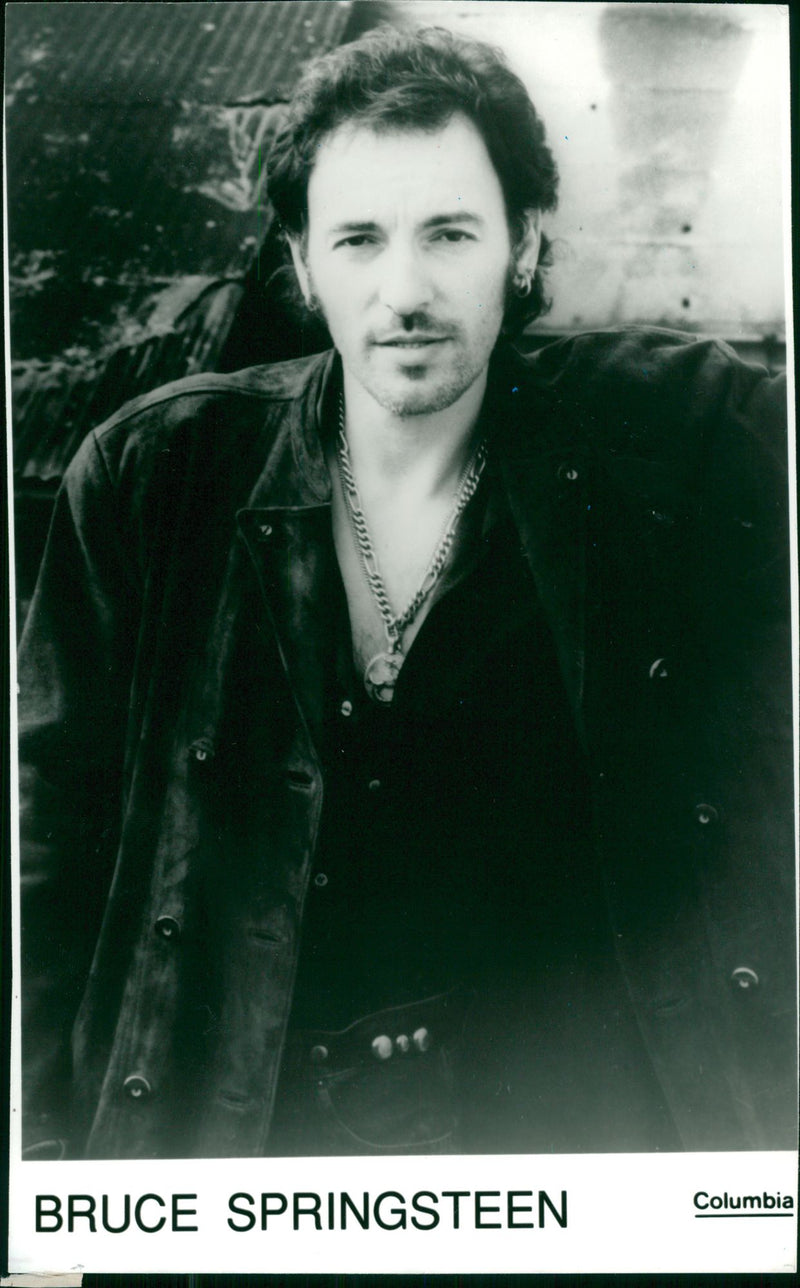 Bruce Springsteen. - Vintage Photograph