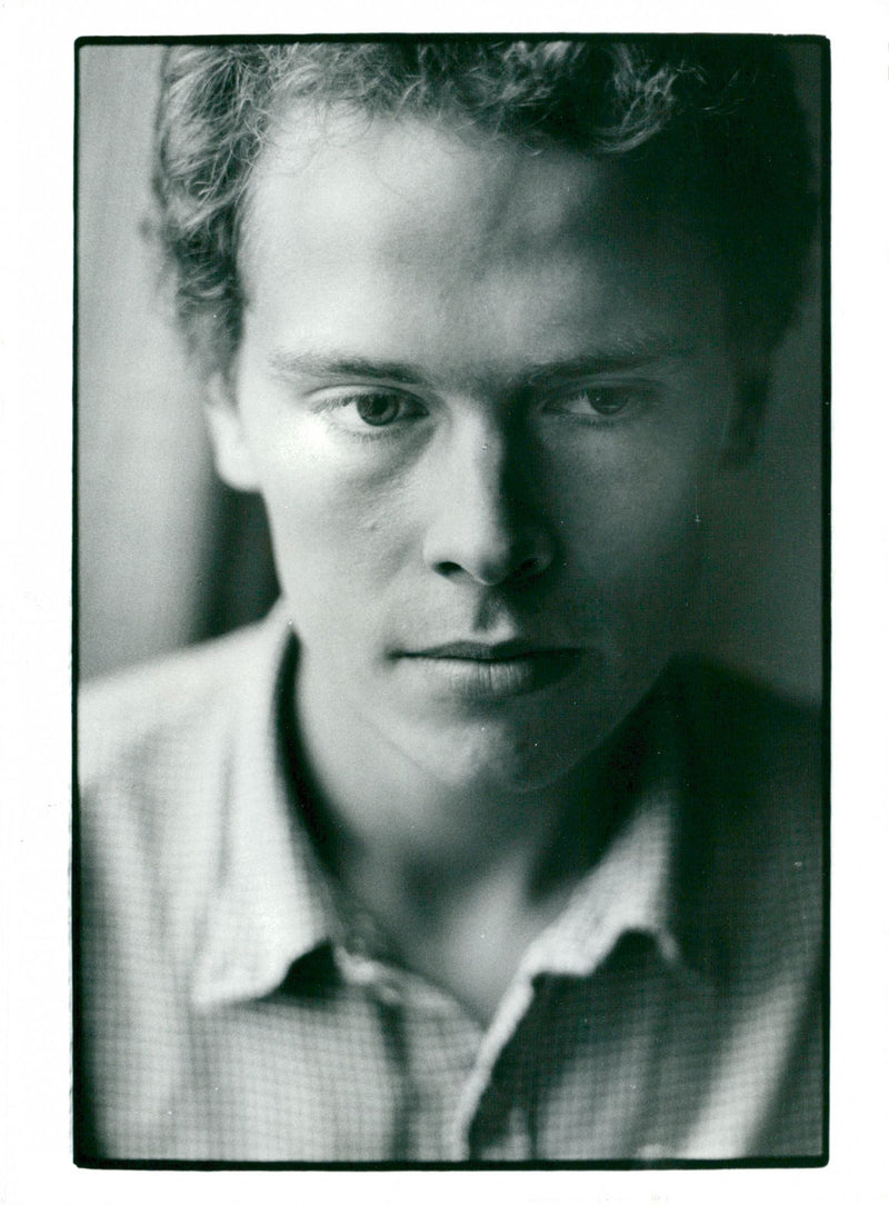 AND ULF ERIKSSON SHOULD STATED ENGLISH SVENS POET - Vintage Photograph