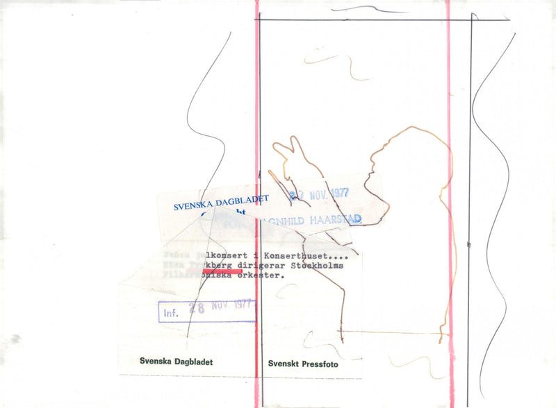 1977 PIANO CONCERT SOLAT DYNSKA HAARSTAD NYGREN LENNART - Vintage Photograph