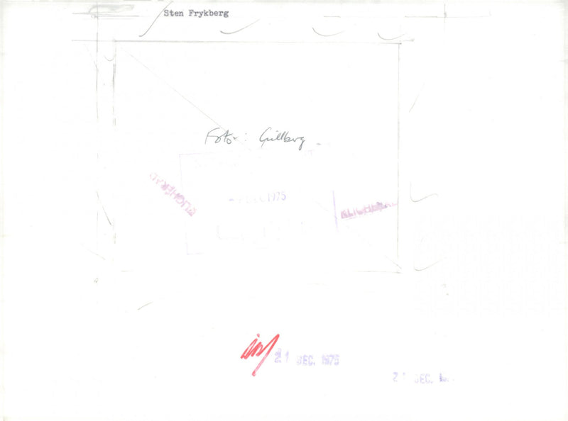 1975 PIANO CONCERT SOLAT FRYKBERG STEN GEHO NYGREN LENNART - Vintage Photograph