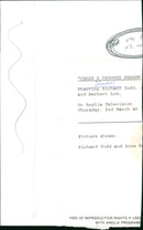 Todd Richard Musical artist. - Vintage Photograph