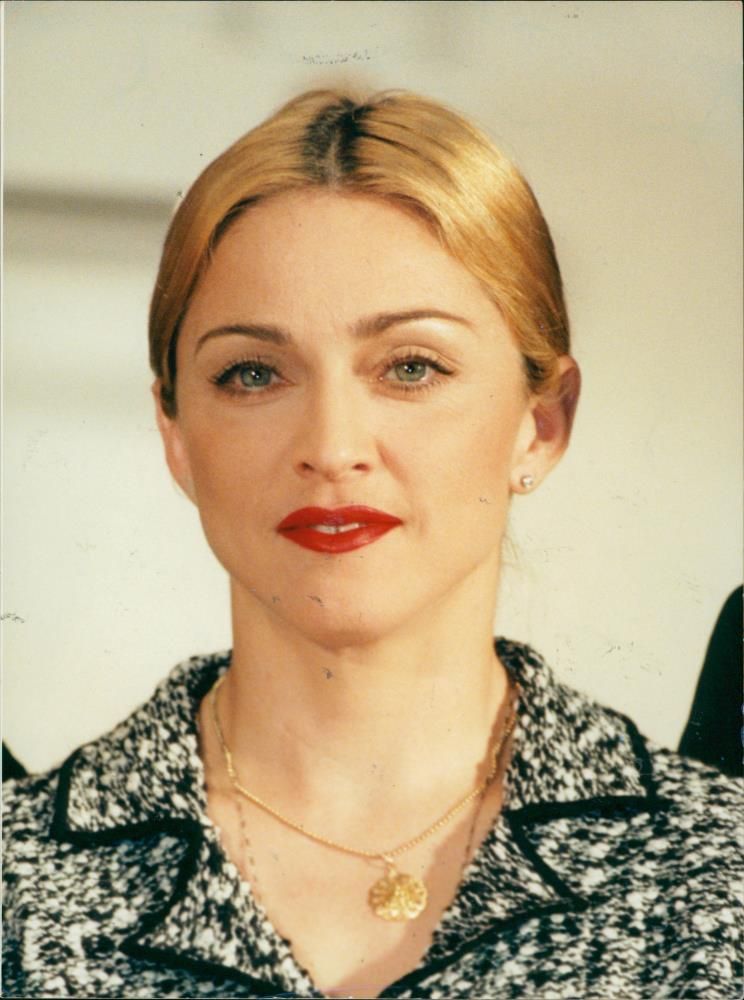 Madonna American singer-songwriter. - Vintage Photograph