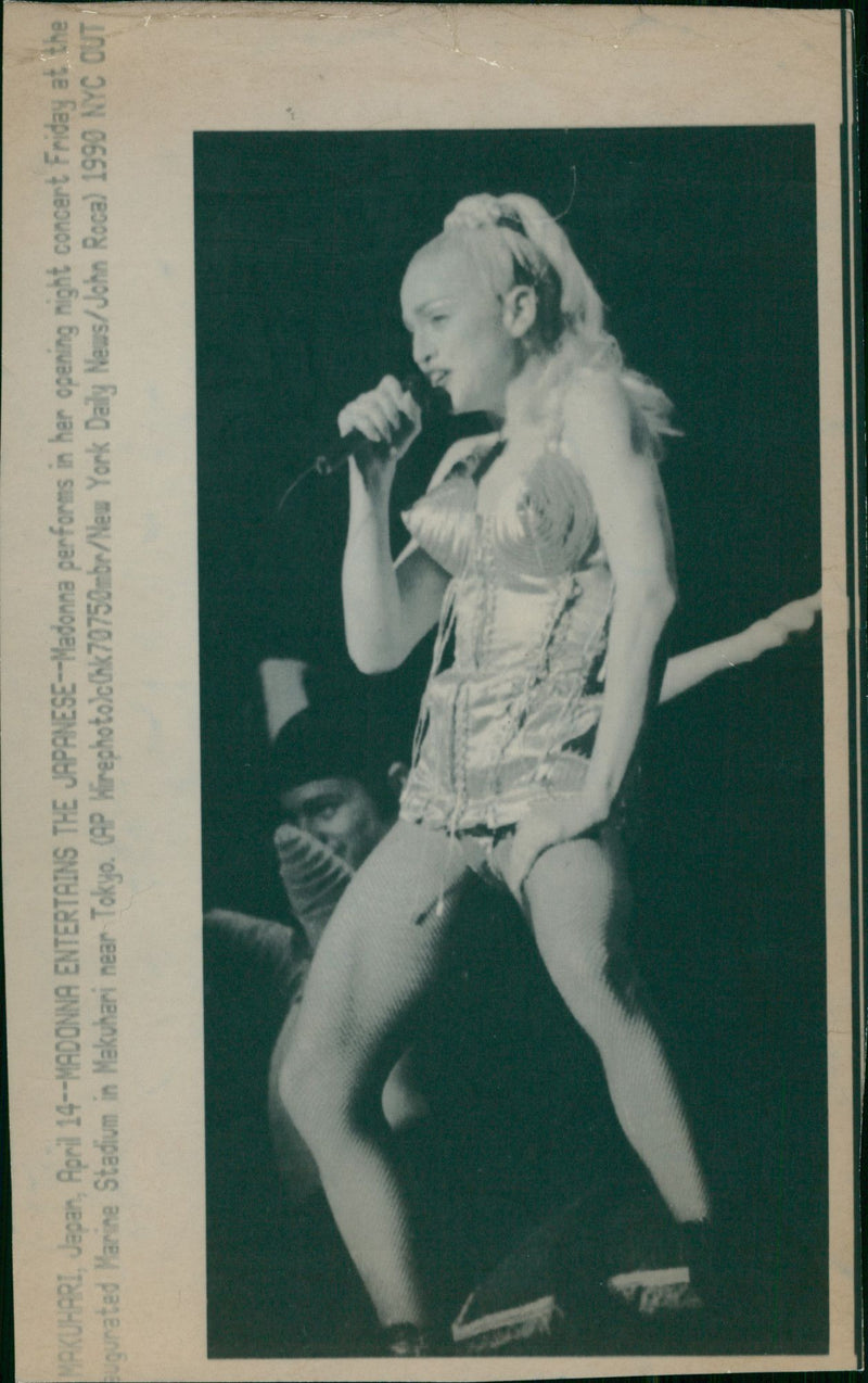 Madonna American singer-songwriter. - Vintage Photograph