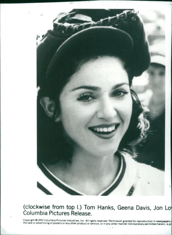 Madonna American singer-songwriter. - Vintage Photograph