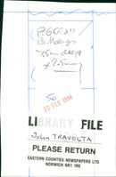 John Travolta plays a music teacher. - Vintage Photograph