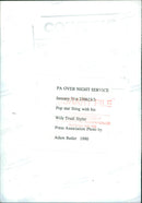 Sting with his wife Trudie Styler - Vintage Photograph