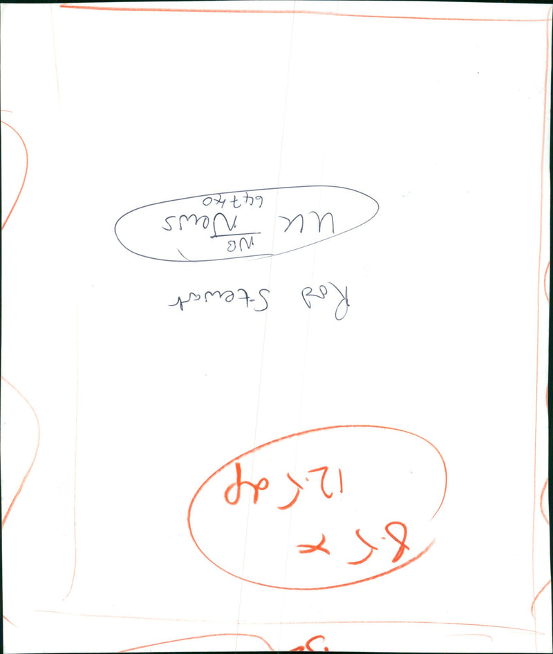 Rod Stewart Singer-songwriter. - Vintage Photograph