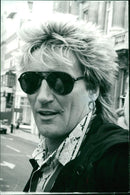 Rod Stewart Singer-songwriter. - Vintage Photograph