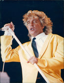 Rod Stewart Singer-songwriter. - Vintage Photograph