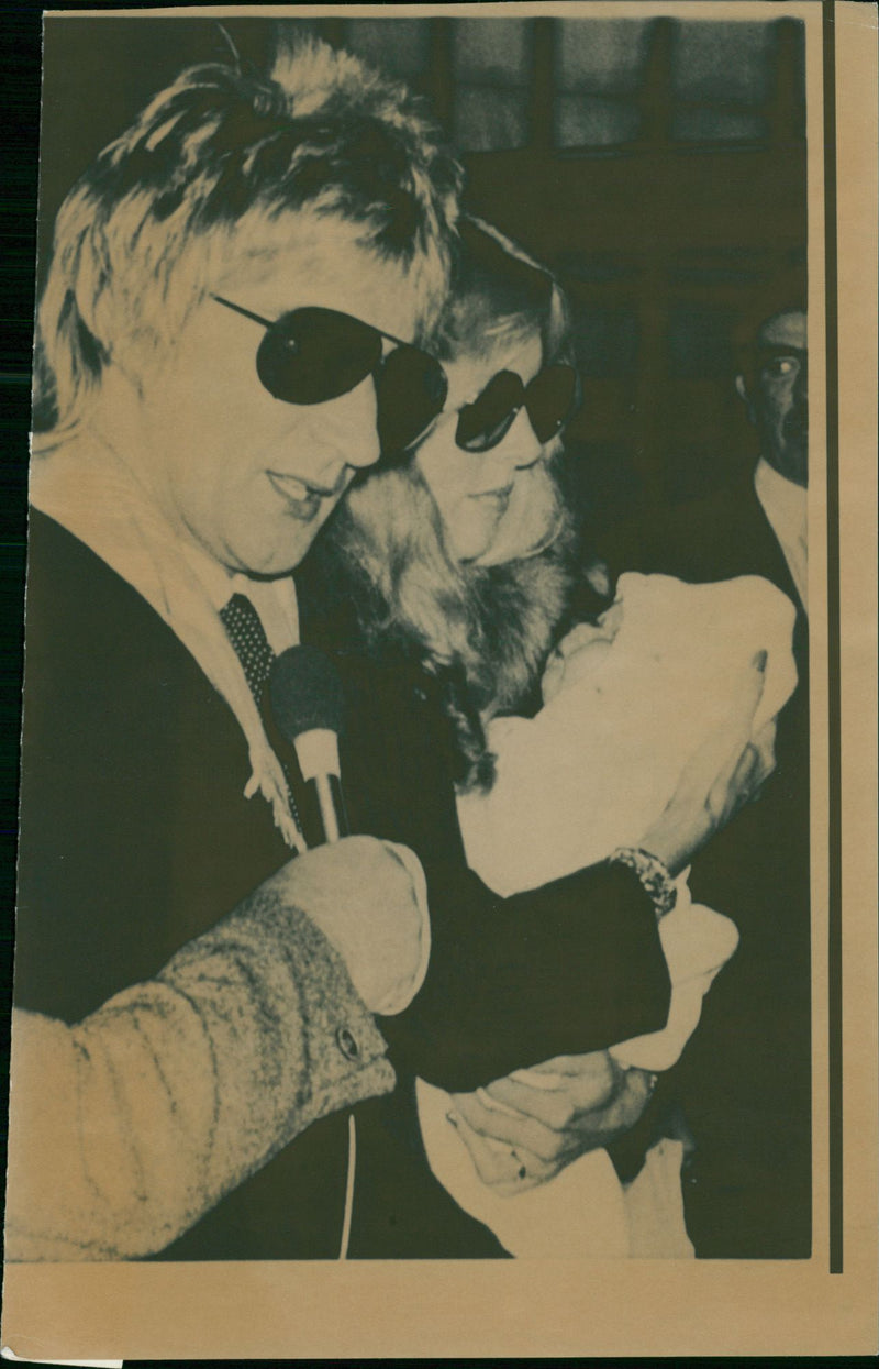 Rod Stewart Singer-songwriter. - Vintage Photograph