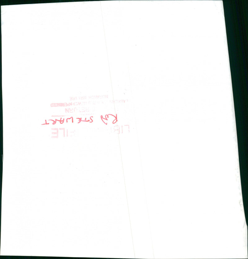 Rod Stewart Singer-songwriter. - Vintage Photograph