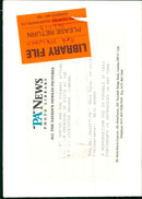 Rod Stewart Singer-songwriter. - Vintage Photograph