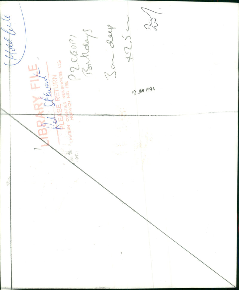 Rod Stewart Singer-songwriter. - Vintage Photograph