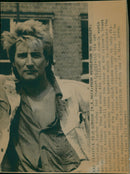 Rod Stewart Singer-songwriter. - Vintage Photograph