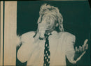 Rod Stewart Singer-songwriter. - Vintage Photograph