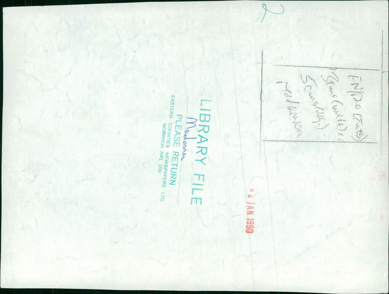 Madonna American singer-songwriter. - Vintage Photograph