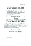 Angie Everhart på Music Awards - Vintage Photograph