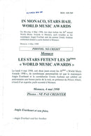 Angie Everhart and her brother Michael Everhart at the Music Awards - Vintage Photograph