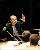 Mikko Franck, Sweden's presenter at the Stockholm Concert Hall - Vintage Photograph