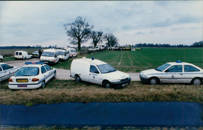 Wymondham bypass site. - Vintage Photograph