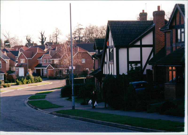 Streetlife Kingswood Avenue. - Vintage Photograph