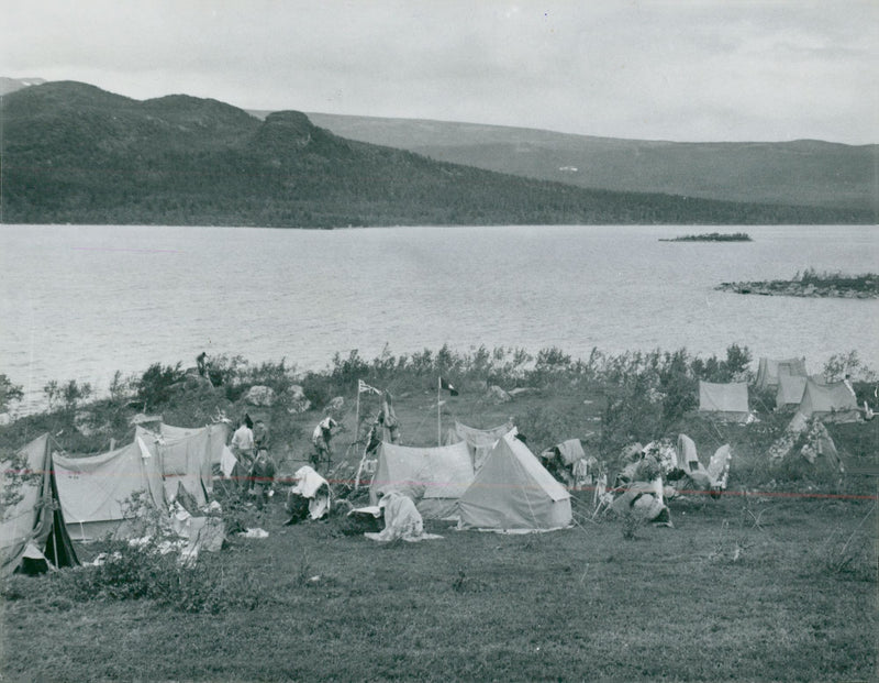 Expeditions and research trips f.r.o.m. 1951 - Vintage Photograph