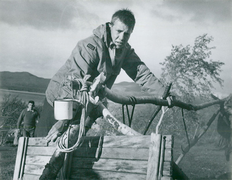 Expeditions and research trips f.r.o.m. 1951 - Vintage Photograph