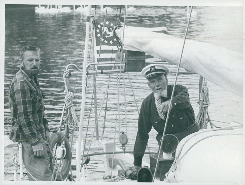 Expeditions and research trips f.r.o.m. 1951 - Vintage Photograph