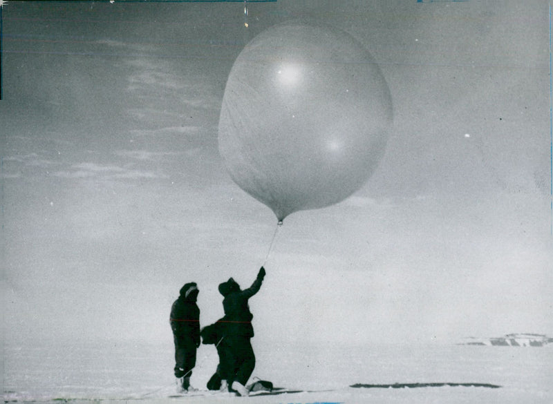 Expeditions and research trips f.r.o.m. 1951 - Vintage Photograph